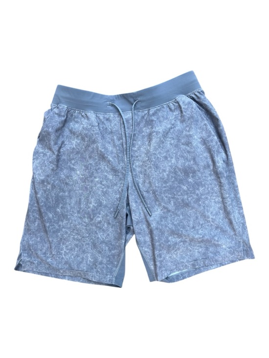 lululemon athletica Other - Men’s Large Lululemon Light Blue Marble Drawstring Athletic Shorts 9.5” inseam